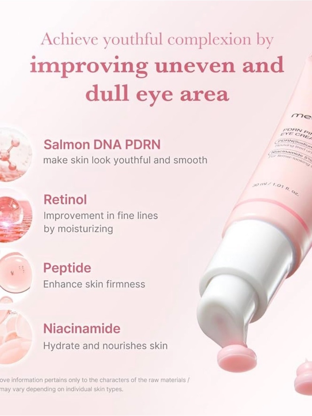 Medicube PDRN Pink Peptide Eye Cream - NEW! - Picture 2 of 6